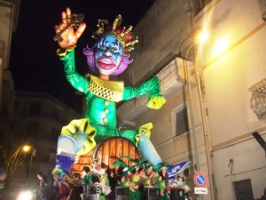 il carro allegorico di Peppe Nappa