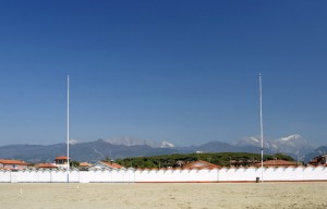 La spiaggia di Forte dei Marmi
