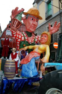 Carro allegorico, Tempio Pausania