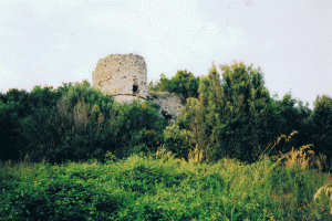 Vista della Rocca di San Salvatore Telesino