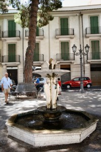 fontana in piazza