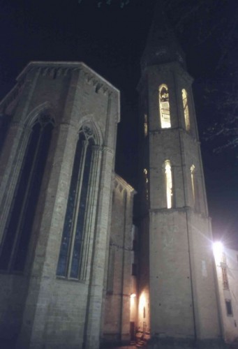 Arezzo - Duomo e campanile di Arezzo Arezzo - Duomo e campanile di Arezzo