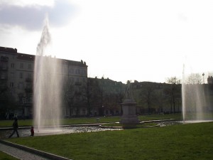 Torino - fontana ai Giuardini Cavour