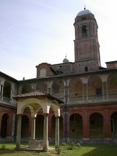 Bosco Marengo - Convento di Santa Croce - chiostro