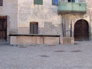 Fontana nei piazza di Vigo