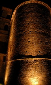 Abside e Campanile di notte