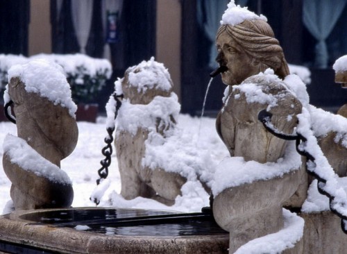 Bergamo - bergamo che "conta...rini" sotto la neve Bergamo - bergamo che "conta...rini" sotto la neve