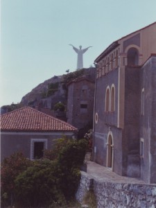 La statua del Redentore di Maratea