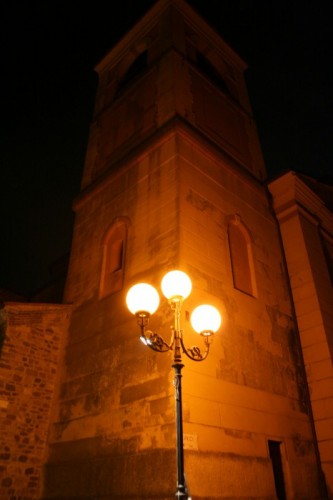 Castellarano - Il campanile - sabato sera