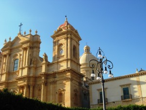 Scorcio della Cattedrale di Noto…dopo le sei