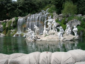 fontana di Diana e cascata Reggia di Caserta