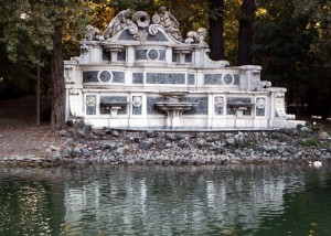 La fontana del parco