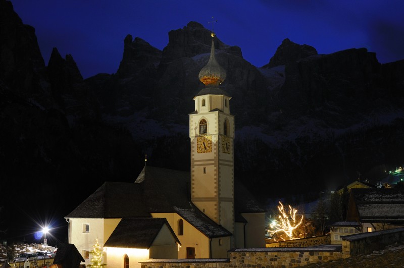 ''Colfosco - Chiesa parrocchiale di S.Vigilio - Val Badia'' - Corvara in Badia
