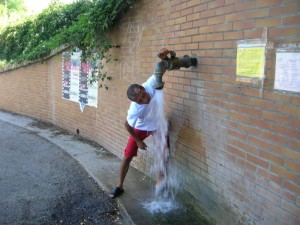 un sorsetto durante la calura………