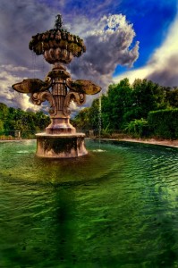 Fontana del Giglio a Villa Pamphilj