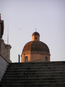 Cattedrale di Cagliari dal Bastione San Remy