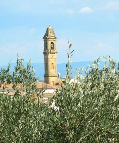 Pomarance - Chiesa di San Giovanni Battista - Campanile