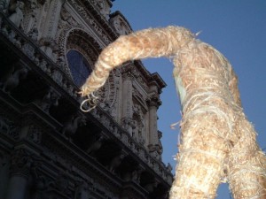 scheletro in contemplazione