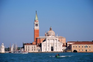 vista frontale della Chiesa di San Giorgio (Venezia)