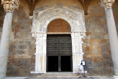 Cefalù - Portale del Duomo