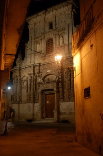 Nardò - Nardò Chiesa di San Domenico by night