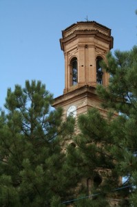Il campanile della Chiesa di Ciano