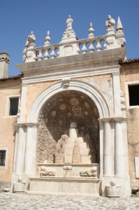 La Certosa di San Lorenzo - fontana