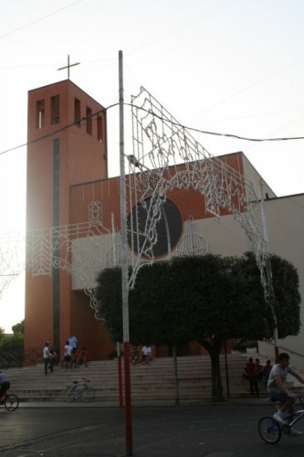 Pisticci - La moderna chiesa di Marconia