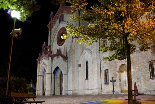 Macerata - La mia Parrocchia ... di notte - S.S.Sacramento Macerata Macerata - La mia Parrocchia ... di notte - S.S.Sacramento Macerata