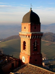 il campanile e la campagna