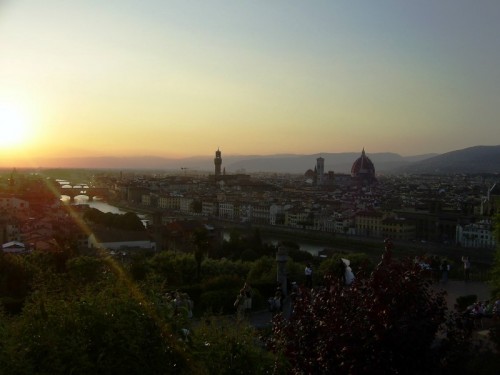 Firenze - tramonto fiorentino