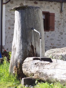 Fontana di montagna…il gusto ci….
