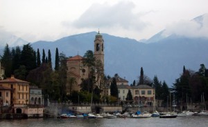 vista dal lago