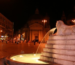 fontana piazza del popolo