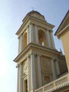 Il campanile della  Basilica di Porto S.Maurizio