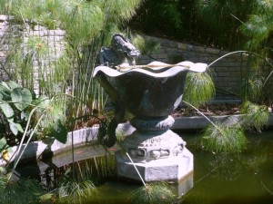 Nel giardino di villa Hanbury