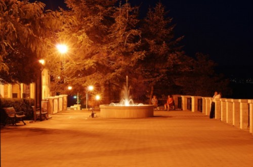 Celenza Valfortore - La fontana in portanuova 