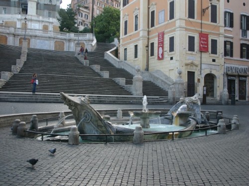 Roma - la barcaccia