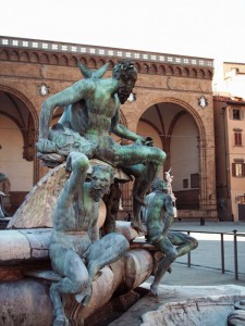I satiri di Giambologna - Fontana del Nettuno