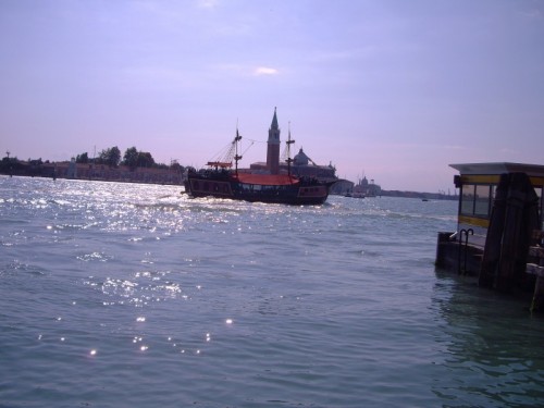 Venezia - San Giorgio dietro il galeone