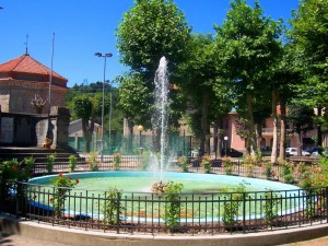 fontana ai giardini di Millesimo