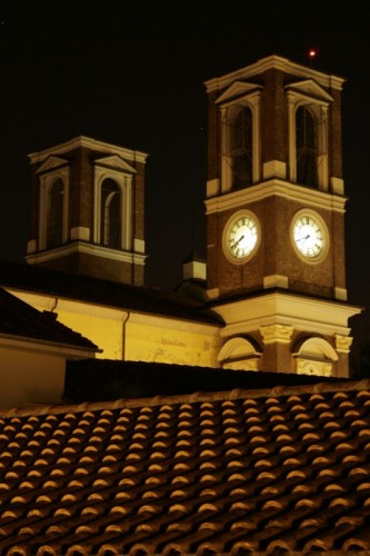 Caselle Torinese - I due campanili di Santa Maria