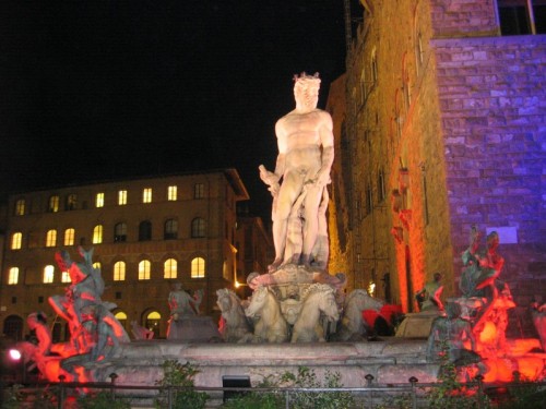 Firenze - fontana colorata
