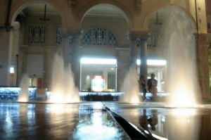 Fontana sulla piazza di Legnano (MI)