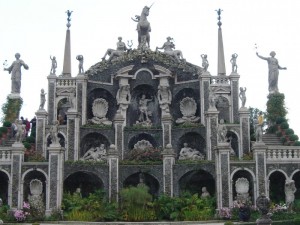 fontana sull’isola bella