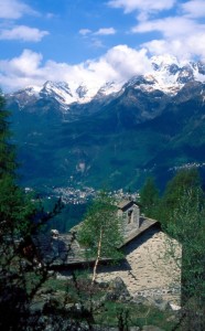 Chiesetta di Maria Ausiliatrice all’Alpe Brusada in Val Malenco