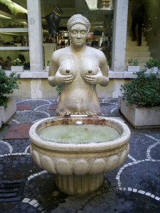 Una fontana prosperosa….