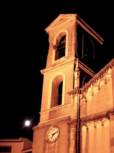 San Filippo del Mela - and the moon...