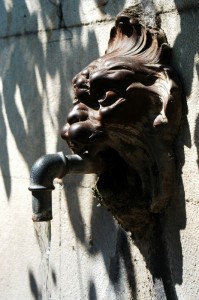 bonefro - particolare di fontana