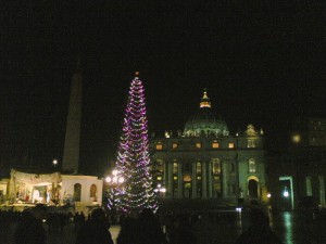 Albero e Presepe in piazza